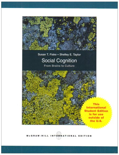 9780071284868: Social Cognition, from Brains to Culture