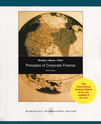 9780071284912: Principles of Corporate Finance: 9th Edition: Pt. E