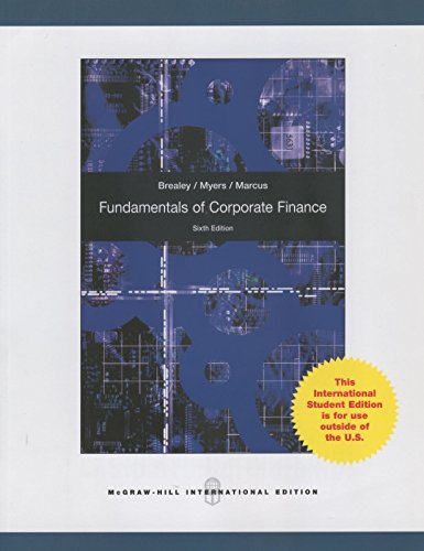 Beispielbild fr Fundamentals of Corporate Finance zum Verkauf von cornacres