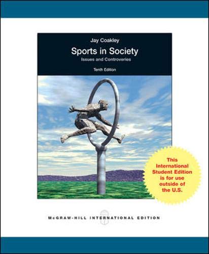 Beispielbild fr Sports in Society: Issues and Controversies zum Verkauf von Reuseabook