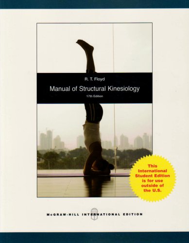 Stock image for Manual of Structural Kinesiology for sale by Better World Books