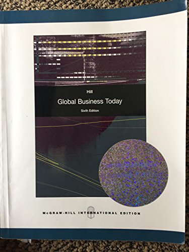 9780071285506: Global Business Today 6Ed (Pb 2009)