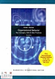 Imagen de archivo de Organizational Behavior a la venta por Phatpocket Limited