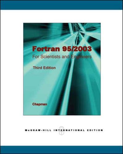 Fortran 95/2003: for Scientists and Engineers - Stephen J. Chapman (Author)