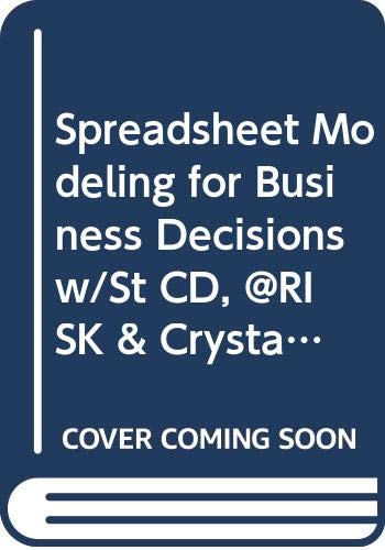9780071285834: Spreadsheet Modeling for Business Decisions