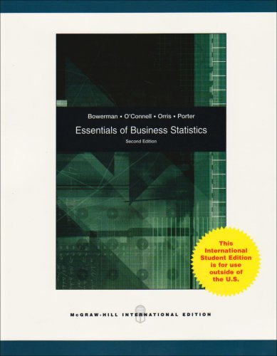 9780071286053: Essentials of Business Statistics