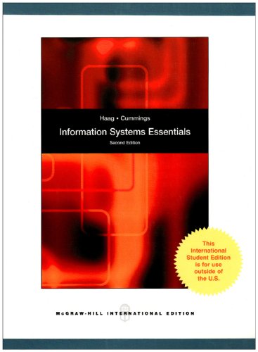 Information Systems Essentials with MISource 2007 by Stephen Haag (2006-12-01) (9780071286282) by Stephen Haag; Maeve Cummings