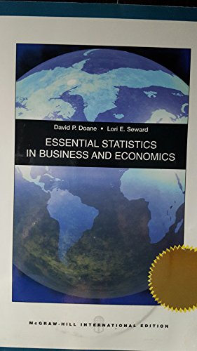 9780071286695: ISE MP ESSENTIALS STATISTICS IN BUSINESS & ECONOMICS W/STD CD