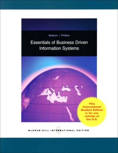 Stock image for Essentials of Business Driven Information Systems for sale by Gareth Roberts