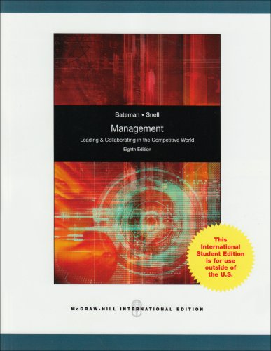 Stock image for Management : Leading and Collaborating in the Competitive World for sale by Better World Books: West