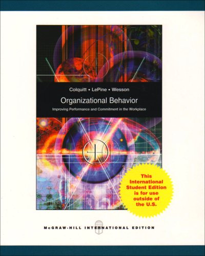 Imagen de archivo de Organizational Behavior a la venta por Majestic Books