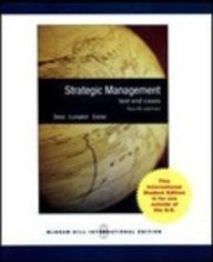 Stock image for Strategic Management: Text and Cases for sale by ThriftBooks-Atlanta