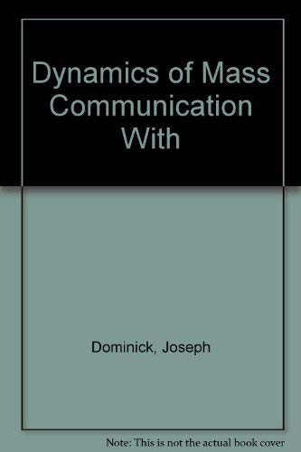 9780071287876: Dynamics of Mass Communication