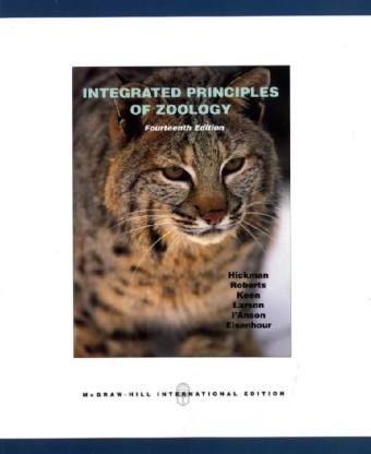 Beispielbild fr Integrated Principles of Zoology zum Verkauf von Irish Booksellers