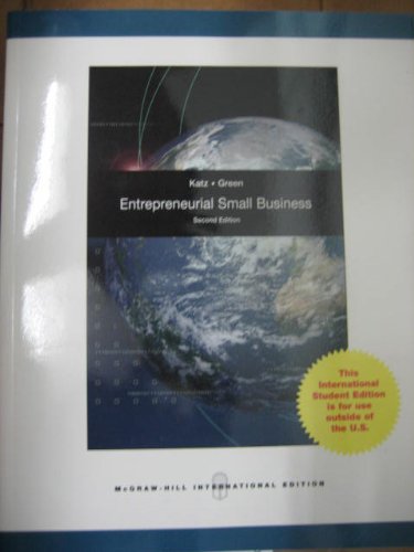 9780071288071: Entrepreneurial Small Business