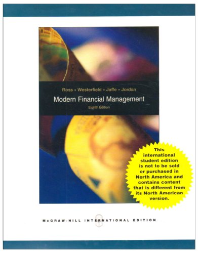9780071288521: Modern Financial Management with S&P card