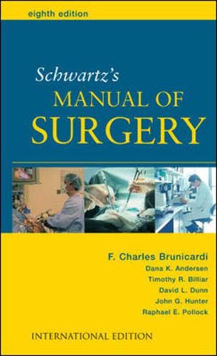 9780071288873: Schwartz's Manual of Surgery