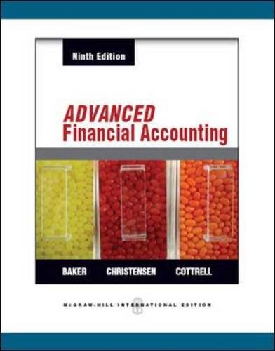 9780071289108: Advanced Financial Accounting