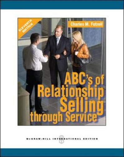 Stock image for ABCs of Relationship Selling for sale by WorldofBooks