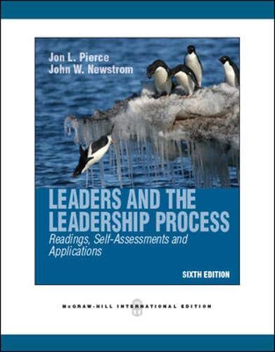 Leaders and the Leadership Process (9780071289528) by Jon L. Pierce