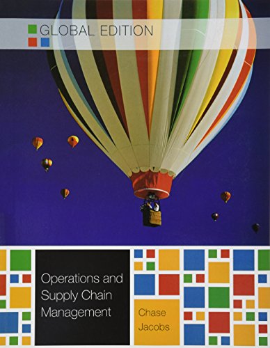 Imagen de archivo de Operations and Supply Chain ManagemenF. Robert Jacobs, Richard B Chas a la venta por Iridium_Books