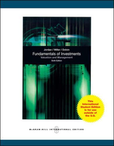 9780071310369: FUNDAMENTALS OF INVESTMENTS