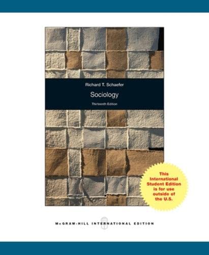 9780071310468: Sociology (Int'l Ed) (Asia Higher Education Humanities and Social Sciences Sociology)