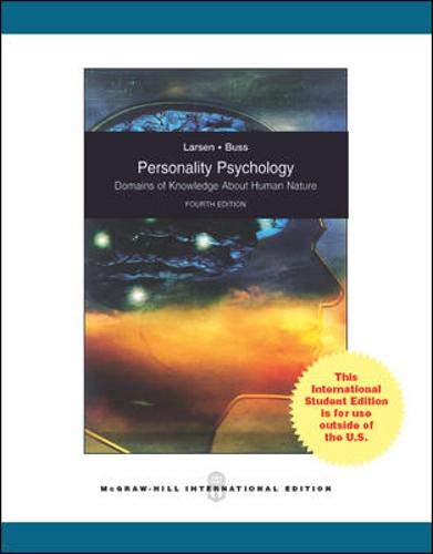 9780071310543: PERSONALITY PSYCHOLOGY:DOMAINS