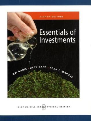 Stock image for Essentials of Investments (8th Edition) (The McGraw-Hill/Irwin Series in Finance, Insurance, and Real Estate) for sale by Anybook.com