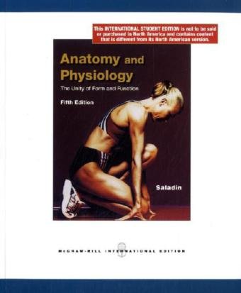 9780071312837: ANATOMY N PHYSIOLOGY:THE UNITY OF FORM