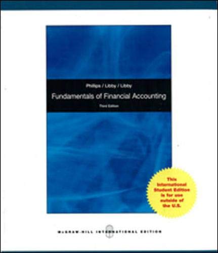 9780071313780: Fundamentals of Financial Accounting