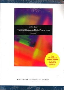 9780071313964: Practical Business Math Procedures