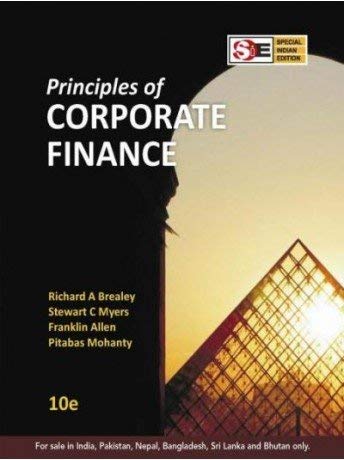 Stock image for Principles of Corporate Finance - Globaledition W/Connect Plus for sale by Majestic Books