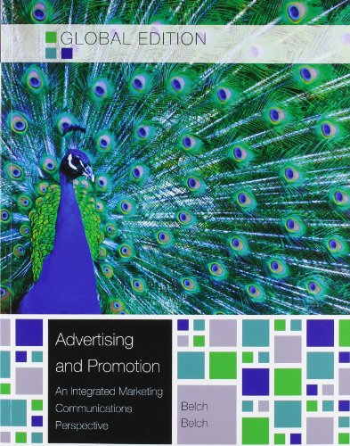 Imagen de archivo de Advertising and Promotion: An Integrated Marketing Communications Perspective a la venta por WorldofBooks