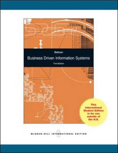 9780071314565: Business-Driven Information Systems