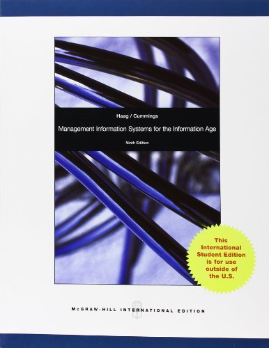 Beispielbild fr Management Information Systems for the Information Age zum Verkauf von Better World Books Ltd