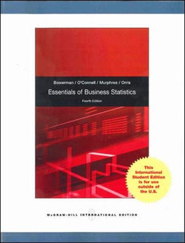 9780071314718: Essentials of Business Statistics