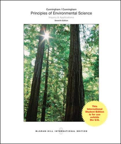 Beispielbild fr Principles of Environmental Science zum Verkauf von Cambridge Rare Books