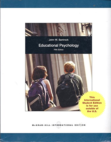 Beispielbild fr Educational Psychology (COLLEGE IE OVERRUNS) zum Verkauf von WorldofBooks