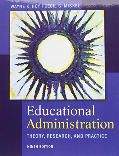 9780071315067: Educational Administration: Theory, Research, and Practice (COLLEGE IE OVERRUNS)