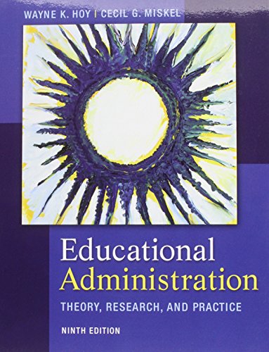 9780071315067: Educational Administration: Theory, Research, and Practice