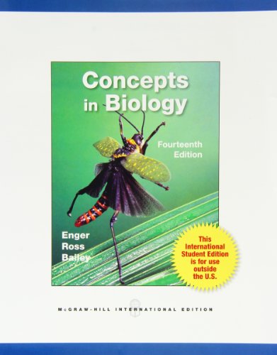 Imagen de archivo de Concepts in Biology (Int'l Ed) a la venta por Indiana Book Company