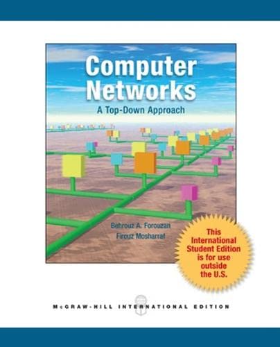 9780071315159: Computer Networks: A Top Down Approach (COLLEGE IE OVERRUNS)