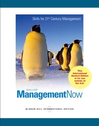 Imagen de archivo de Management Now a la venta por Majestic Books