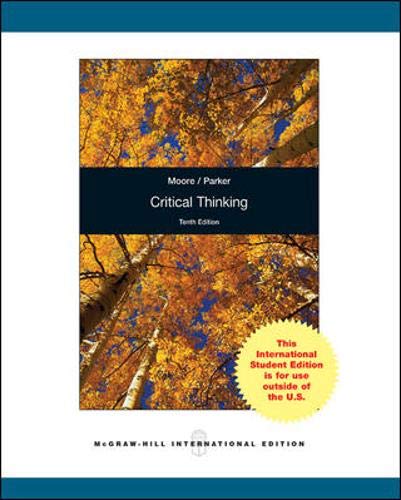 Stock image for Critical Thinking for sale by ThriftBooks-Dallas