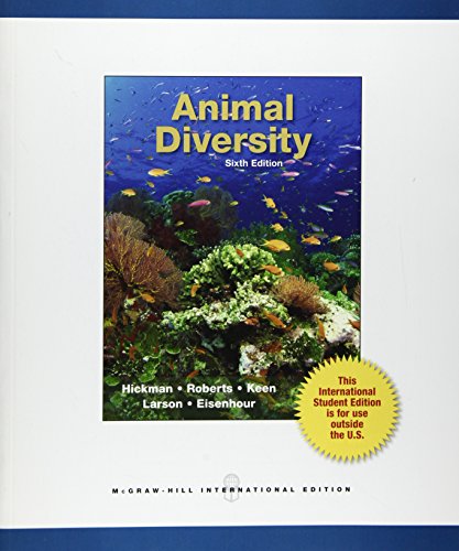 Animal Diversity (9780071315432) by Hickman, Jr., Cleveland