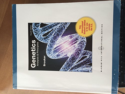 Stock image for Genetics: Analysis and Principles for sale by WorldofBooks