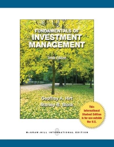 9780071315524: Fundamentals of Investment Management (COLLEGE IE OVERRUNS)