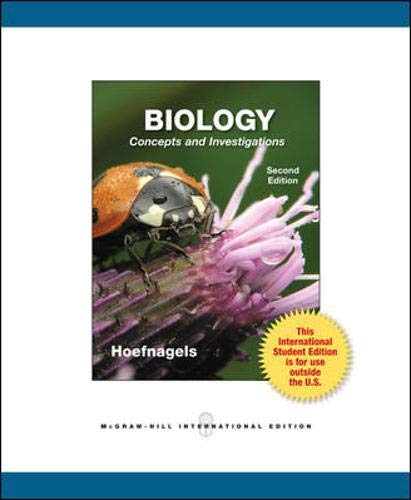 Beispielbild fr Biology: Concepts and Investigations zum Verkauf von ThriftBooks-Dallas