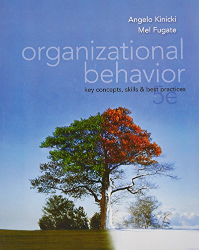 9780071315685: Organizational Behavior: Key Concepts, Skills & Best Practices